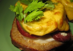 Рецепт: Горячий бутерброд Гулливер