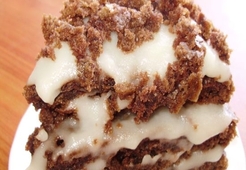 Мини-тортик шоколадный с постным кремом