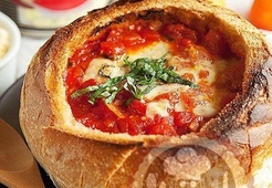 Сырно-томатный суп