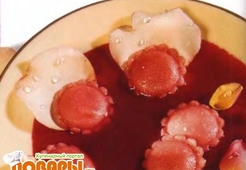 Профитроли из лепестков роз