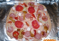 Пицца в домашних условиях