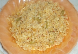 Рецепт: Булгур с овощами
