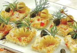 Овощные канапе