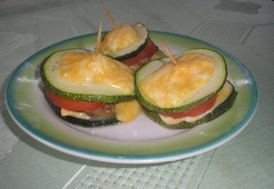 Бутерброды из кабачка