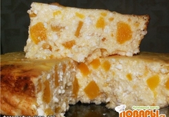 Творожная запеканка с тыквой