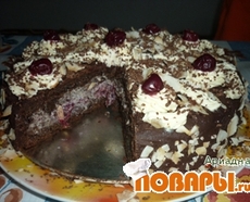 Рецепт: Пьяная вишня