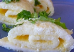 Рецепт: Омлет «Виртуальный экзамен во французский ресторан»