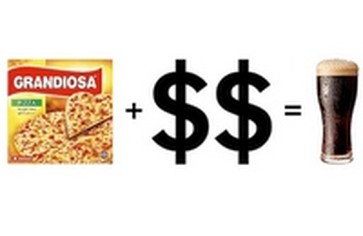 Норвежское пиво из пиццы и... денег