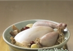 Курица с рисом в бульоне