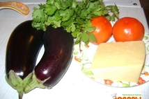 Шаг 1: Баклажаны нарезать кружочками, обжарить. Сверху …