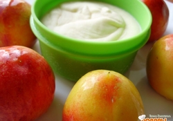 Рецепт: Мороженое из сливок и меда