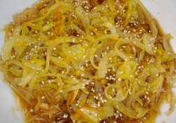 Рецепт: Свежий салат из редьки