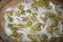 Шаг 3: порезанные оливки