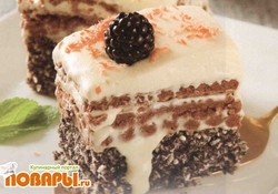 Рецепт: Торт "Маковка"