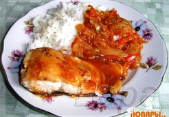 Горбуша в томатном соусе