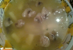 Грибной суп из шампиньонов