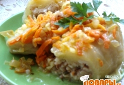 Постные голубцы