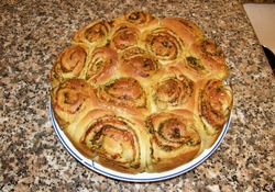 Рецепт: Булочки песто