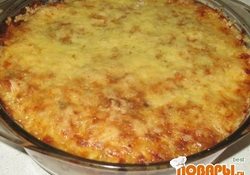 Рецепт: Оригинальный картофельный торт "А-ля лазанья"