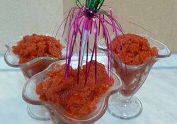 Рецепт: Клубничное сорбе