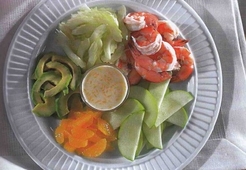 Салат «Гавайский микс»