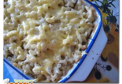 Макаронная запеканка с мясом