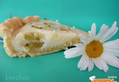 Пирог из ревеня