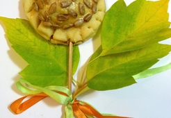 Булочки "Осенние цветы"