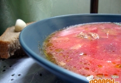 Борщ с мясом