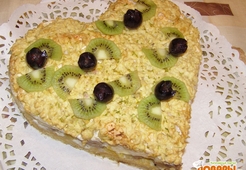 Фруктовый пирог к дню Св. Валентина