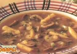 Рецепт: Говяжий суп с кукурузой