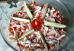 Рецепт: Дары моря