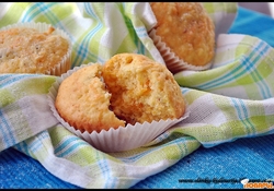 Рецепт: Морковно-кокосовые маффины 