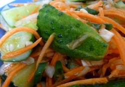 Рецепт: Кимчи из огурцов