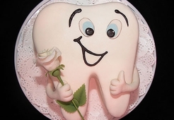 Торт "В благодарность стоматологу"