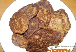 Печёночные оладьи