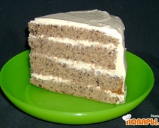 Рецепт: Шифоновый бисквит с шоколадом и эспрессо