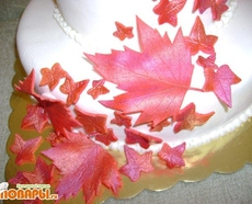 МК Окрашивание мастичных изделий кандурином от Annula