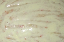 Шаг 4: и верхний опять фасоль. Яйцо …