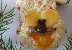 Рецепт: Закуска "Весёлые кролики"