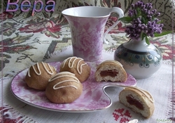 Рецепт: Печенье с курагой и черносливом