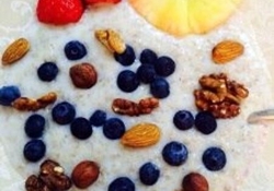 Рецепт: Полезная овсяная кашка на завтрак