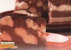 Рецепт: Торт "Шахматный"