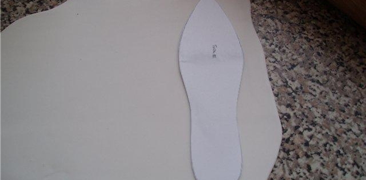 Шаг №1 Туфелька от Larissa3