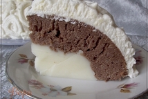 Шаг 3: Вынуть тортизхолодильника, перевернуть на блюдо. …