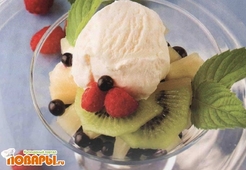 Десерт "Разноцветный"