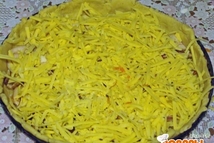 Шаг 3: Сверху натираем сыр, вместо сыра …