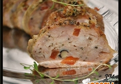 Рецепт: Окорочка с орехами