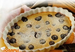 Рецепт: Пирог с черникой