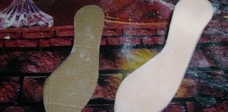 Шаг №1 Туфелька из мастики от Annula